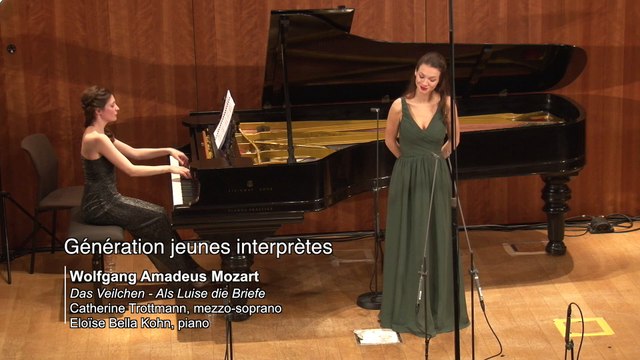 Mozart : Das Veilchen - Als Luise die Briefe - Catherine Trottmann et Eloïse Bella Kohn