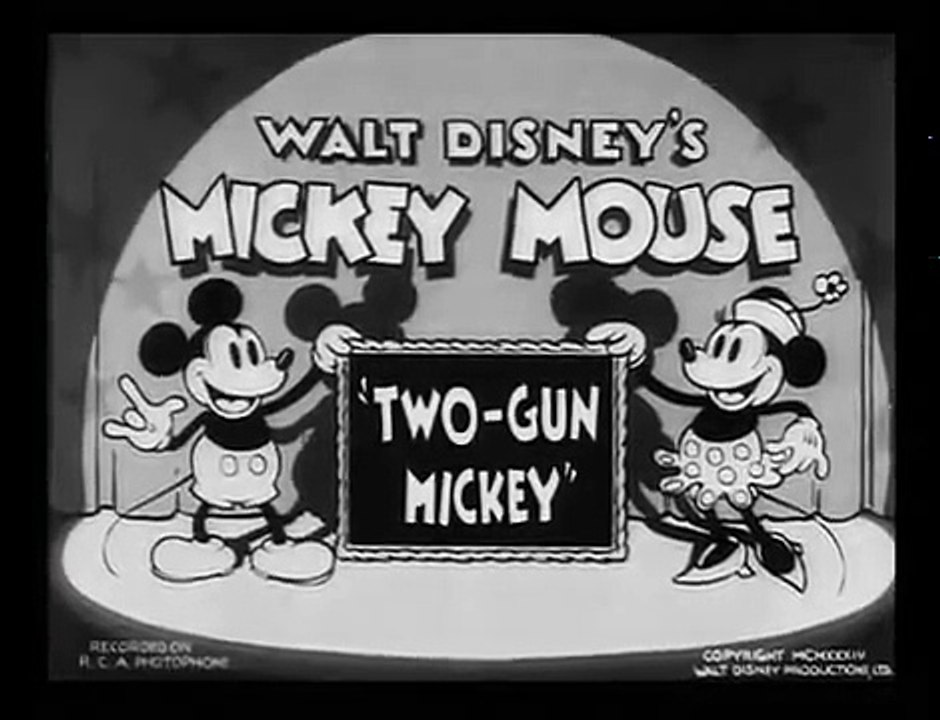 Mickey Mouse - Two Gun Mickey - 1934