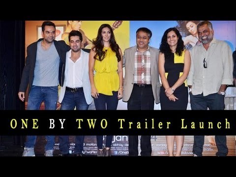 Abhay Deol, Preeti Desai And Devika Bhagat At 'One By Two' Trailer Launch