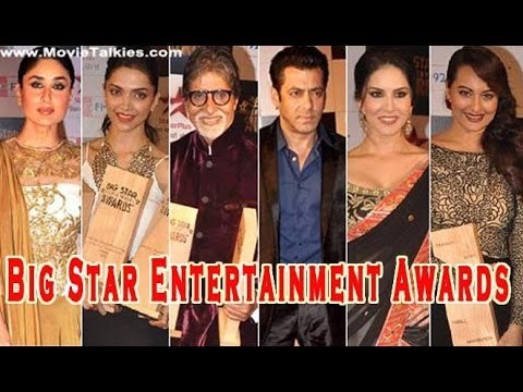 Amitabh Bachchan, Salman Khan, Deepika Padukone And Others At 4th Big Star Entertainment Awards