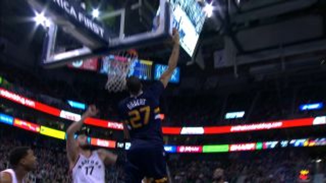 Dunk of the Night - Rudy Gobert