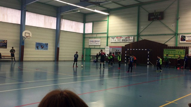 21/12/16 : phases finales U13 à Brebières (contre Waziers) 1