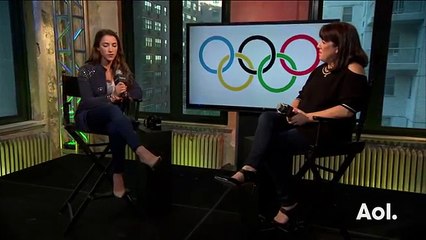 Aly Raisman Talks About Hanging Out With Chrissy Teigen   BUILD Series