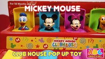 Disney Mickey Mouse Clubhouse Pop Up Pals Toy and Play Doh Mickey Mouse Mouskatools Play-Doh Playset