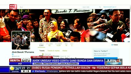 Cara Ahok Peringati Hari Ibu