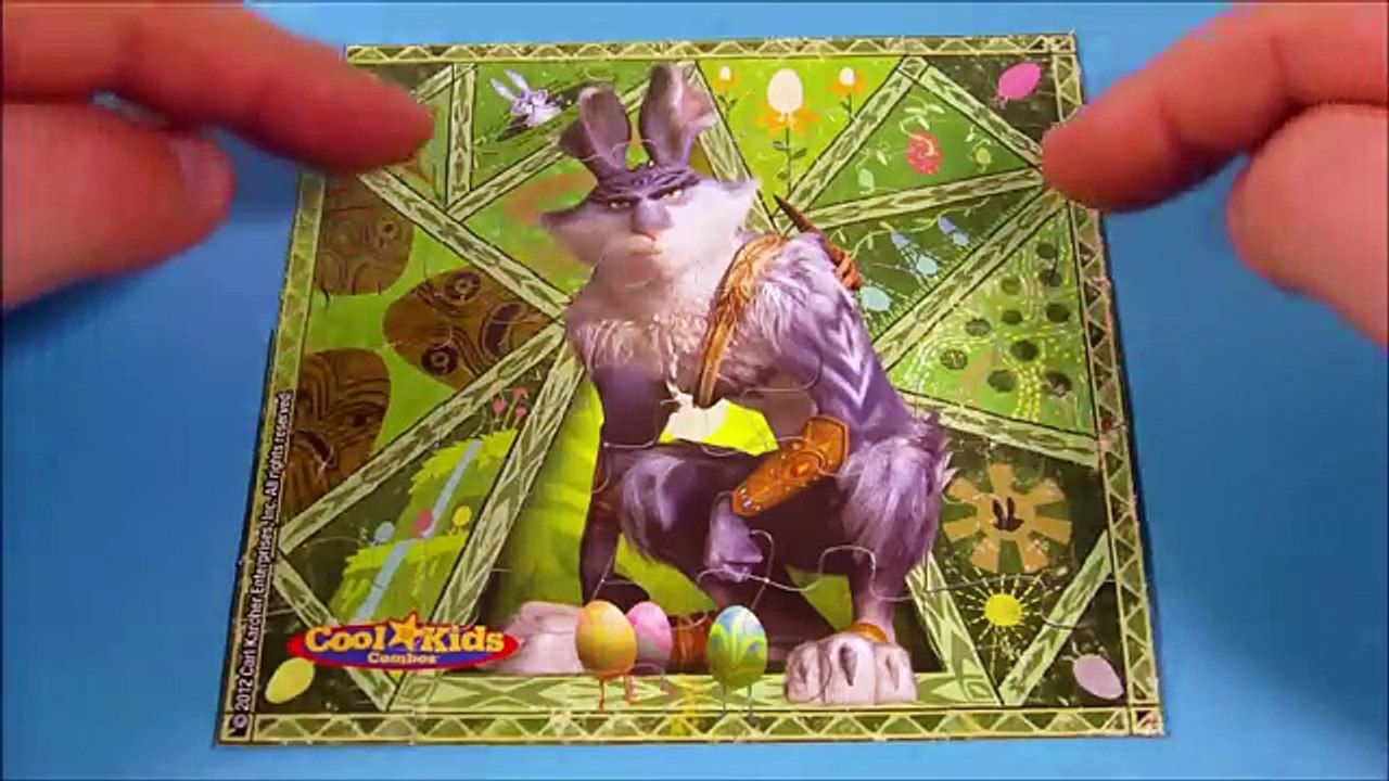 2012 RISE OF THE GUARDIANS SET OF 4 HARDEE S COOL KID S MOVIE TOY S VIDEO REVIEW