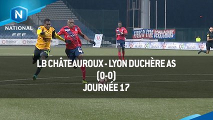 J17 : LB Chateauroux - Lyon Duchère AS (0-0), le résumé