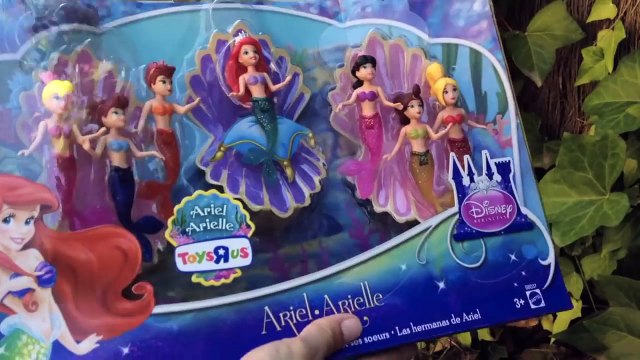 Princess Ariel Mermaids Sisters Gift Set Arielle Disney Princess Dolls The Little Mermaid Toys