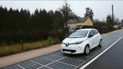 Francia inaugura el primer tramo de carretera solar del mundo