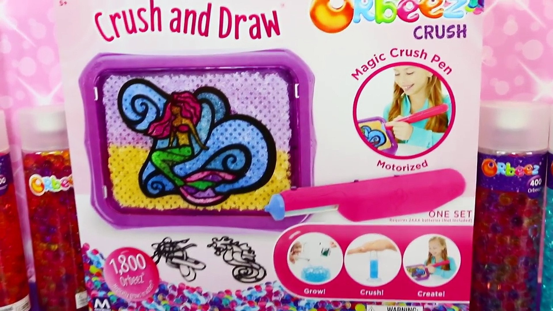 orbeez crush and draw