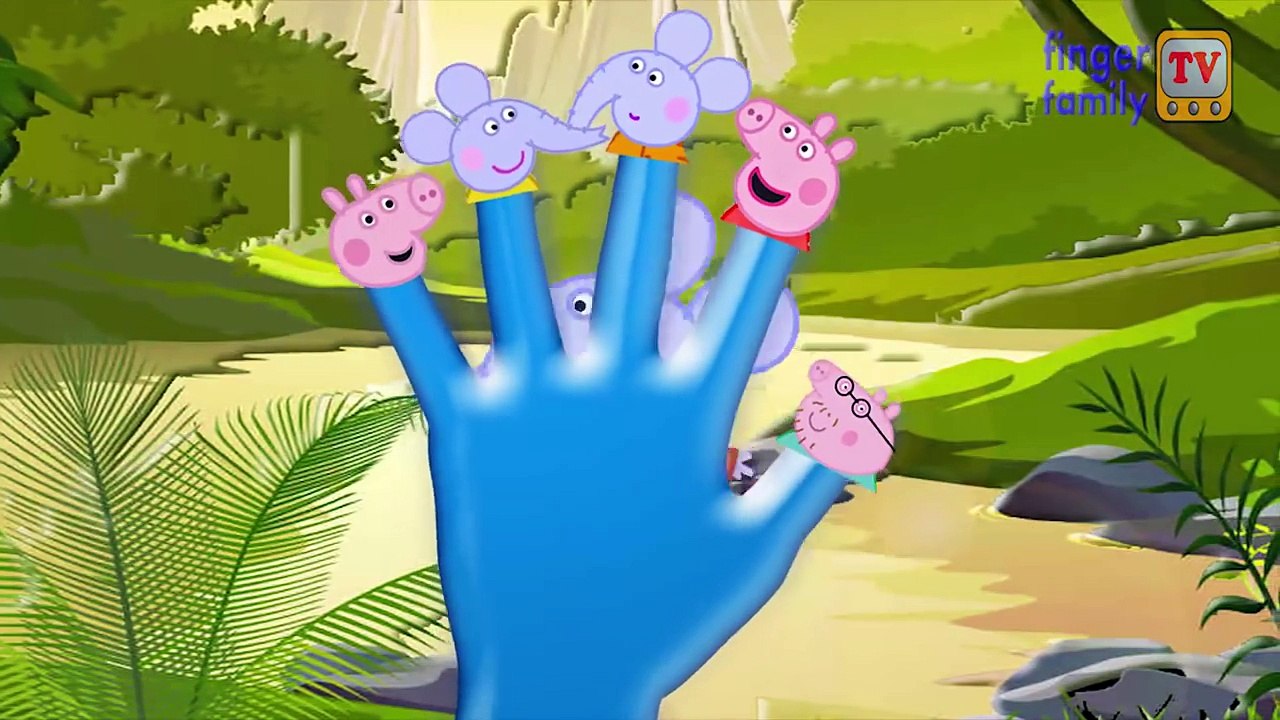 Peppa Pig Finger Family Compilation