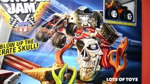 Pirate Takedown!! Captain Curse Monster Jam, Hot Wheels, Blaze Monster Machines, Transformers