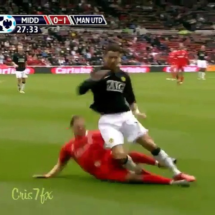 Cristiano Ronaldo golazo  back in his Manchester United days