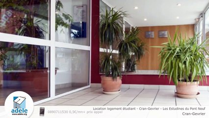 Location logement étudiant - Cran-Gevrier - Les Estudines du Pont Neuf