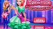 Elsa And Anna Royals Rock Dress - Best Game for Little Girls