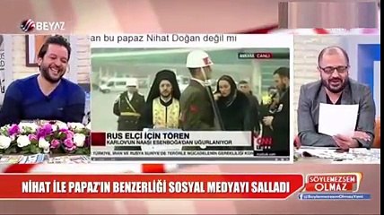 Nihat Doğan'dan kendisine benzetilen Papazla ilgili ilk yorum