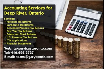 Deep River , Accounting Services , 416-626-2727 , taxes@garybooth.com