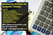 Goderich , Accounting Services , 416-626-2727 , taxes@garybooth.com