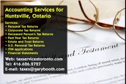 Huntsville , Accounting Services , 416-626-2727 , taxes@garybooth.com