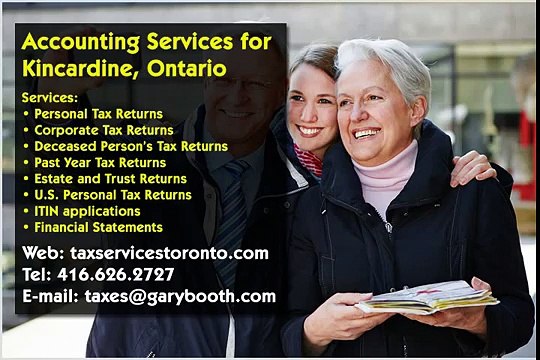 Kincardine , Accounting Services , 416-626-2727 , taxes@garybooth.com