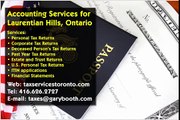 Laurentian Hills , Accounting Services , 416-626-2727 , taxes@garybooth.com