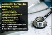 Markstay Warren , Accounting Services , 416-626-2727 , taxes@garybooth.com