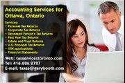 Ottawa , Accounting Services , 416-626-2727 , taxes@garybooth.com