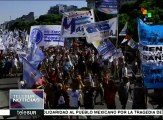 Argentinos marchan por la liberación de Milagro Sala