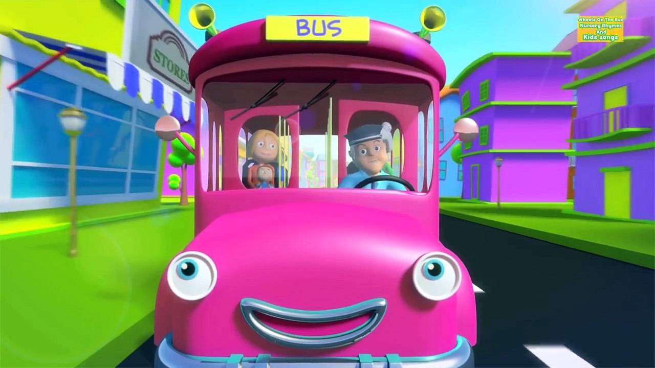 Wheels On The Bus | Halloween Song | Nursery Rhymes For Kids