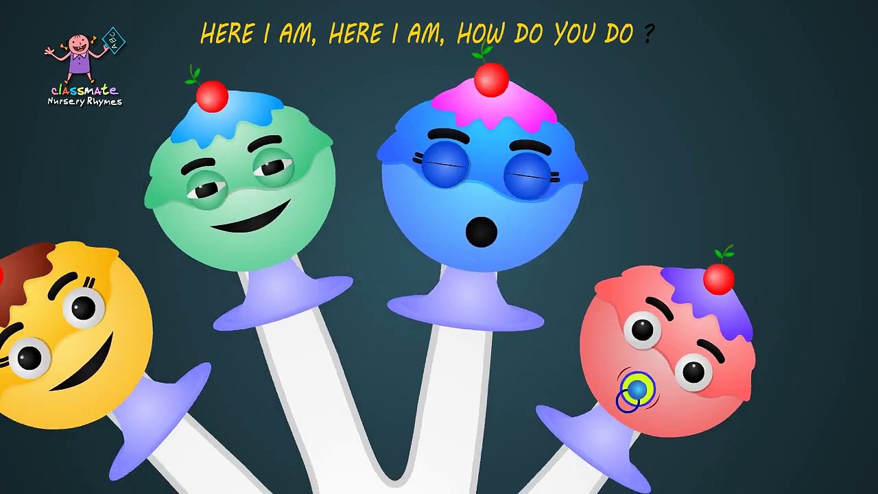 Finger Family Cup Ice Cream | Finger Family Songs | Cup Ice Cream Cartoon Rhymes for Children