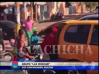 Grupo las moscas dice que continuaran con los asaltos