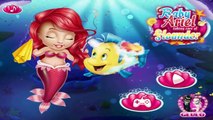 ❤ Disney Princess Little Baby Mermaid Ariel and Flounder ♥ Beautiful Game For Kids ❤