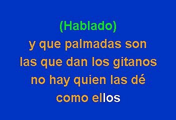 Celia Cruz - Sabor gitano (Karaoke)