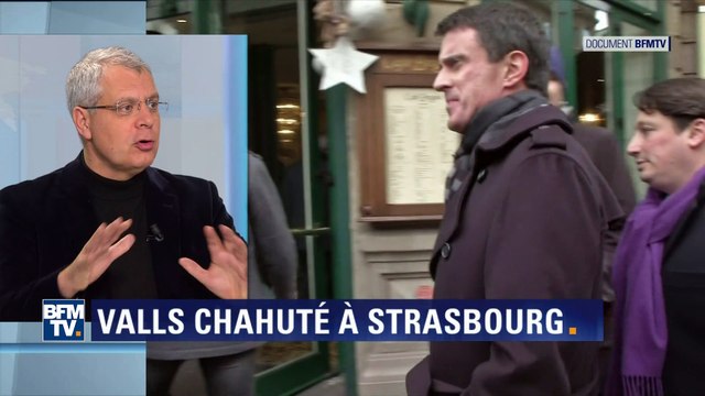 Valls enfariné: en 2012, ça a porté chance à Hollande