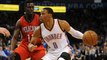 Russell Westbrook Fakes Jrue Holiday Out of His Shoes with Sick Crossover