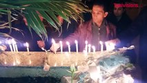 (فيديو) تونسيون يشعلون الشموع ويضعون الزهور امام مقر سفارة المانيا بتونس تضامنا مع ضحايا هجوم برلين