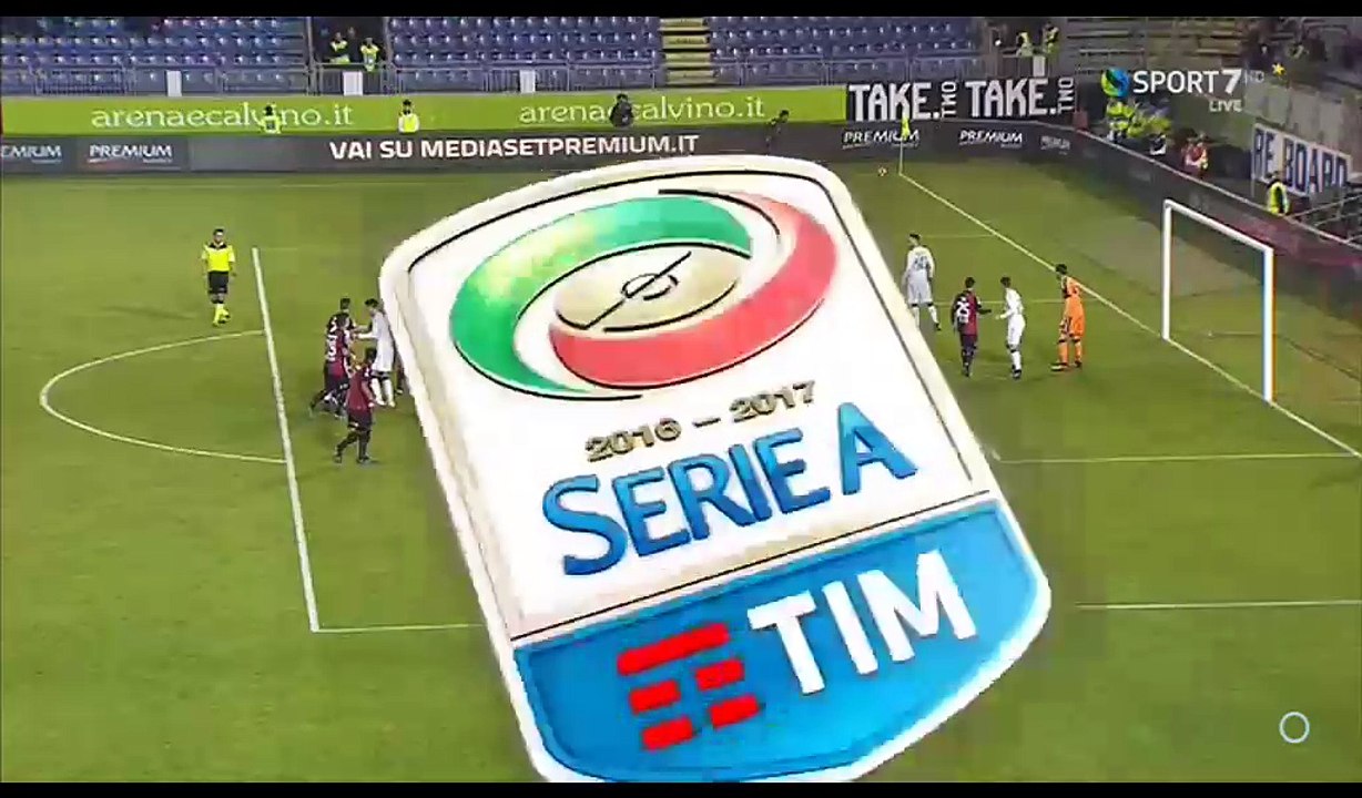 Marco Sau Goal HD - Cagliari 1-0 Sassuolo - 22.12.2016