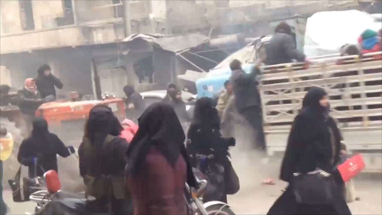 إخلاء شرق حلب من المدنيين يوشك على الانتهاء