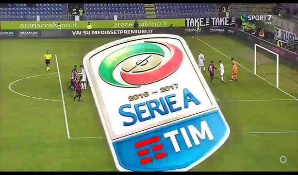 Marco Sau Goal HD - Cagliari 1-0 Sassuolo - 22.12.2016