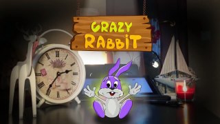 Cartoon for Kids, 2D Animation - Crazy Rabbit. Children Songs