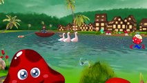 Finger Family Nursery Rhymes for Children Gummy Bear | Dinosaurs Cartoons Row Row Row Your Boat