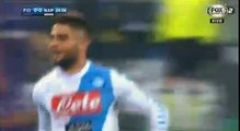 Lorenzo Insigne Goal Fiorentina 0 - 1 Napoli SA 22-12-2016