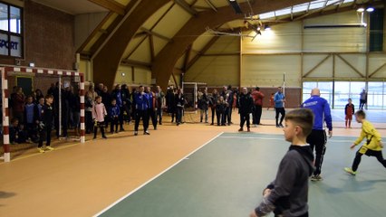 Tournoi U10 en salle du 17.12.16, Arrêt Ethan L