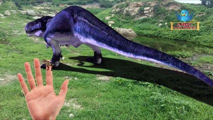 Big Dinosaurs Phonics Finger Family Nursery Rhyme | Funny Animals Cartoons Children Animation Rhymes