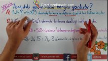 6. Sınıf Matematik Yazılıda Nasıl Sorular Gelir?-1 (CYT) | www.ogretmenburada.com