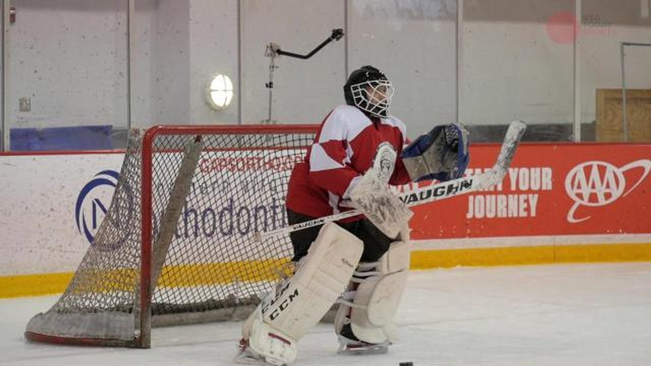 Facing shots from Alex Ovechkin is no joke