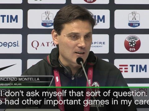 Montella wants Milan to find winning mentality