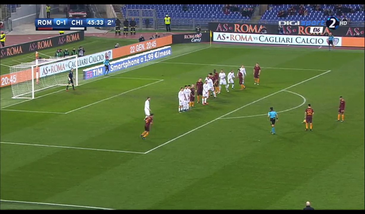 Stephan El Shaarawy Goal HD - AS Roma 1-1 Chievo - 22.12.2016