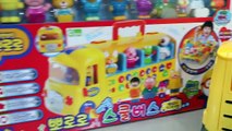 Mundial de Juguetes & Pororo School Bus Car Toy & Pororo tools Box Toy for Kids