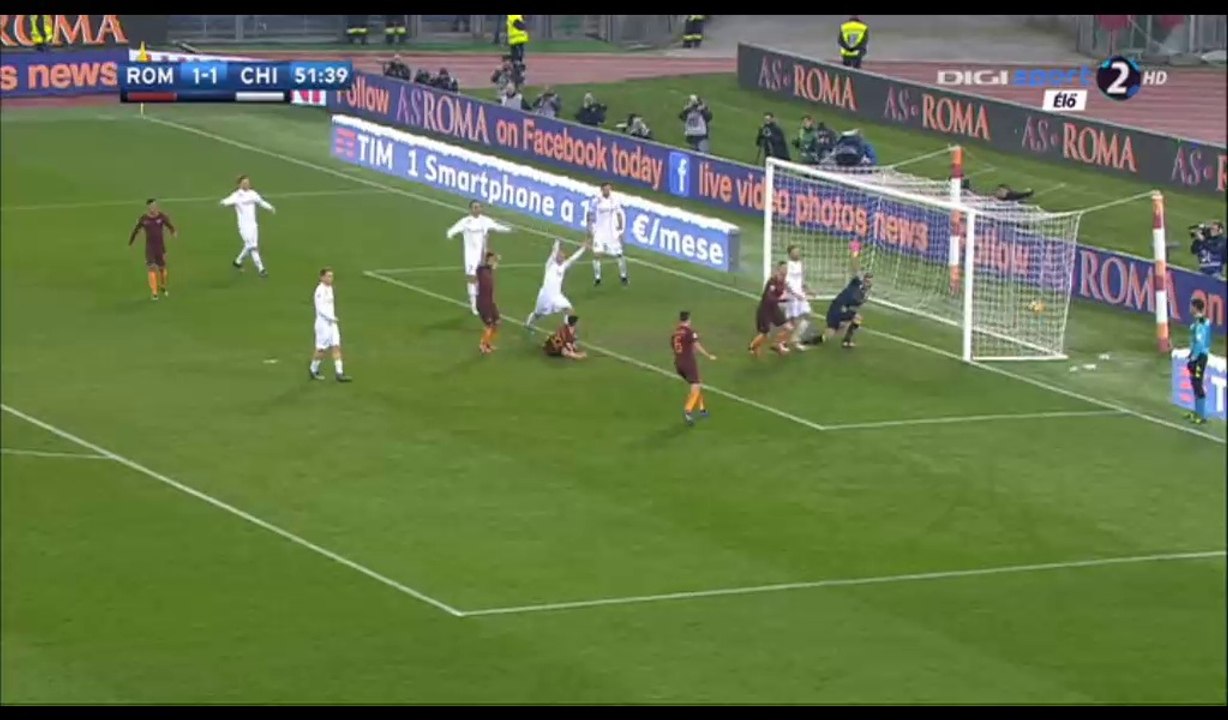 Edin Dzeko Goal HD - AS Roma 2-1 Chievo - 22.12.2016